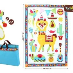 Yookidoo Speelkleed Fiesta Incl. Tas 100 X 140 Cm -Babygyms || hobbelfiguren || vormenstoven Winkel 550x412 8