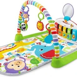 Babygym, Baby Cadeau - Jongen & Meisje, Dierenvriendjes Speelmat, Interactief Speelgoed - Multikleuren.