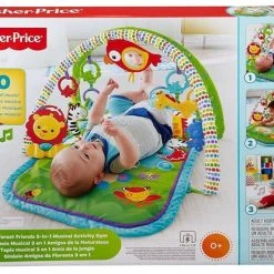 Fisher-Price Fisher Price 3-in-1 Muzikale Activiteiten Gym -Babygyms || hobbelfiguren || vormenstoven Winkel 550x415