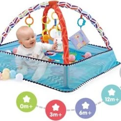 Easy Life Babygym - Speelkleed - Speeltapijt - Baby Speelgoed - Roze -Babygyms || hobbelfiguren || vormenstoven Winkel 550x416 3