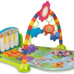 Viking Choice Baby Gym - Met Piano - 24 Melodieën - 75x52x43 Cm -Babygyms || hobbelfiguren || vormenstoven Winkel 550x416 5