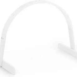 Childhome Baby Gym Universeel Rond - Hout - Wit -Babygyms || hobbelfiguren || vormenstoven Winkel 550x418 3