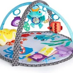 Babygym, Baby Cadeau - Jongen & Meisje, Dierenvriendjes Speelmat, Interactief Speelgoed - Multikleuren. -Babygyms || hobbelfiguren || vormenstoven Winkel 550x419 4