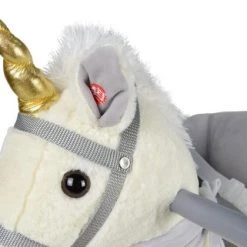 Infantastic-schommeldier, Schommel Eenhoorn, Hobbel Eenhoorn-schommel Paard- Muziekfunctie -Babygyms || hobbelfiguren || vormenstoven Winkel 550x420 12