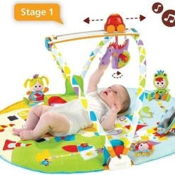 Yookidoo Speelkleed Gymotion Activity Playmat -Babygyms || hobbelfiguren || vormenstoven Winkel 550x420 5