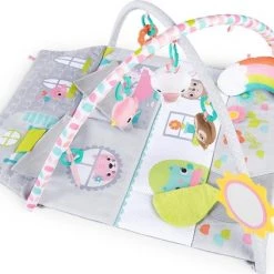 Bright Starts Floor Of Fun Activity Gym Speelkleed En Poppenhuis K11747 -Babygyms || hobbelfiguren || vormenstoven Winkel 550x422 5