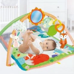 Baby Clementoni - Basis Activiteiten Boog, Soft Activity Babygym, 0+ Maanden - 17247 -Babygyms || hobbelfiguren || vormenstoven Winkel 550x429 4