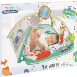 Baby Clementoni - Basis Activiteiten Boog, Soft Activity Babygym, 0+ Maanden - 17247 -Babygyms || hobbelfiguren || vormenstoven Winkel 550x443 3