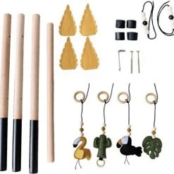 Merkloos BabyGym Hout Wit -Babygyms || hobbelfiguren || vormenstoven Winkel 550x445 2