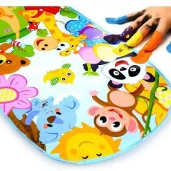 Levanzo Babygym - 3 In 1 Speelmat Met Piano - Activity Gym - Speelkleed Met Boog - Kick And Play - Blauw -Babygyms || hobbelfiguren || vormenstoven Winkel 550x449 1