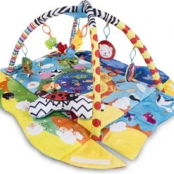 Lionelo Anika Plus - Babygym - 2 In 1 Speelkleed - 5 Speelgoed