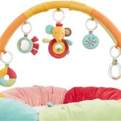 Babygym, Baby Cadeau - Jongen & Meisje, Dierenvriendjes Speelmat, Interactief Speelgoed - Multikleuren. -Babygyms || hobbelfiguren || vormenstoven Winkel 550x449 5