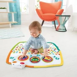 Babygym, Baby Cadeau - Jongen & Meisje, Dierenvriendjes Speelmat, Interactief Speelgoed – Multikleuren -Babygyms || hobbelfiguren || vormenstoven Winkel 550x455 6