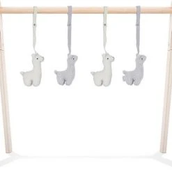 Jollein Babygym Speeltjes - Moon - Pale Pink - 4 Stuks -Babygyms || hobbelfiguren || vormenstoven Winkel 550x457 3