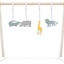 Jollein Babygym Speeltjes - Safari - 4 Stuks