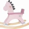 Jabadabado Hobbeldier Paard Roze