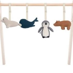 Jollein Babygym Speeltjes - Lama - 4 Stuks -Babygyms || hobbelfiguren || vormenstoven Winkel 550x462 5
