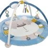 Canpol Babies Activity Baby Gym 0+ PASTEL FRIENDS- Grijs( Ø 98 Cm X 50 Cm) Grijs