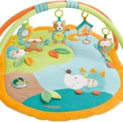 Babygym, Baby Cadeau - Jongen & Meisje, Dierenvriendjes Speelmat, Interactief Speelgoed - Multikleuren. -Babygyms || hobbelfiguren || vormenstoven Winkel 550x464 6