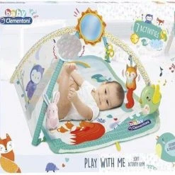Merkloos Clementoni Soft Activity Babygym -Babygyms || hobbelfiguren || vormenstoven Winkel 550x471 4