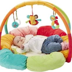 Babygym, Baby Cadeau - Jongen & Meisje, Dierenvriendjes Speelmat, Interactief Speelgoed - Multikleuren. -Babygyms || hobbelfiguren || vormenstoven Winkel 550x471 6