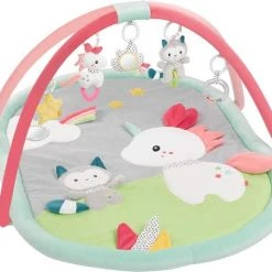 Babygym, Baby Cadeau - Jongen & Meisje, Dierenvriendjes Speelmat, Interactief Speelgoed - Multikleuren.