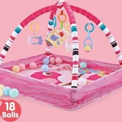 Easy Life Babygym - Speelkleed - Speeltapijt - Baby Speelgoed - Roze