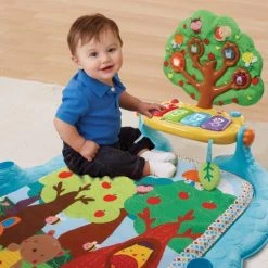 VTech Baby Dierenvriendjes Speelmat - Babygym - Interactief Speelgoed - 6 Tot 36 Maanden -Babygyms || hobbelfiguren || vormenstoven Winkel 550x476 1