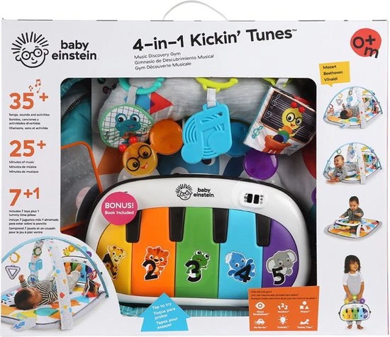 Baby Einstein 4-in-1 Kickin Tunes Speelkleed K11749 11 Baby Einstein 4-in-1 Kickin Tunes Speelkleed K11749 - Afbeelding 11