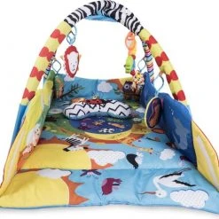 Lionelo Anika Plus - Babygym - 2 In 1 Speelkleed - 5 Speelgoed -Babygyms || hobbelfiguren || vormenstoven Winkel 550x481