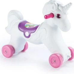 Moony Hobbelpaard – Wit Met Roze – Paarden - Schommelpaardje Baby – Unicorn – Hobbeldier – Hobbelpaard 1 Jaar – Schommeldier - Hobbelpaard Baby – Schommelpaard - Speelgoed Paard – Rijdend Paard - Speelgoed Paarden Meisjes -Babygyms || hobbelfiguren || vormenstoven Winkel 550x482 4