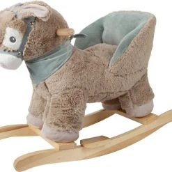 Small Foot Company Small Foot - Rocking Donkey With Seat -Babygyms || hobbelfiguren || vormenstoven Winkel 550x483 11