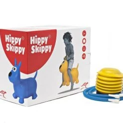 Hippy Skippy - Konijn Aqua Sky -Babygyms || hobbelfiguren || vormenstoven Winkel 550x483 13