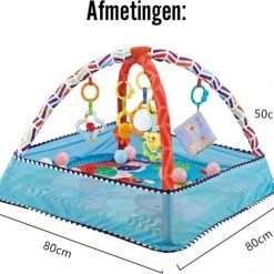 Easy Life Babygym - Speelkleed - Speeltapijt - Baby Speelgoed - Roze -Babygyms || hobbelfiguren || vormenstoven Winkel 550x483 3