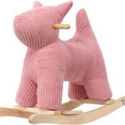 Label Label Hond Roze Hobbeldier LLRT-23176 -Babygyms || hobbelfiguren || vormenstoven Winkel 550x486 4