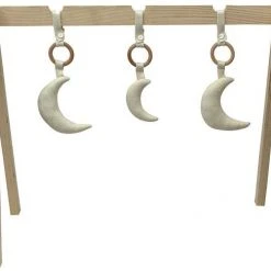 Little Indians Babygymspeeltjes Maan Junior Katoen Beige 3-delig -Babygyms || hobbelfiguren || vormenstoven Winkel 550x487 7