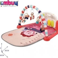 Merkloos Muziek Baby Mat Met Speeltjes En Piano Voor Baby 0-2 Jaar - Babymat - Baby Speelmat - Interactief Speelmat Met Kleine Speeltjes En Centimers Roze -Babygyms || hobbelfiguren || vormenstoven Winkel 550x491 2