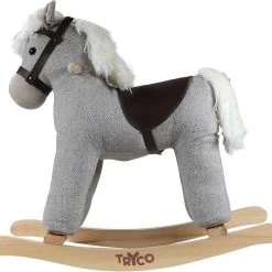 Tryco Milo Bruin Hobbelpaard 18m+ TR-120108 -Babygyms || hobbelfiguren || vormenstoven Winkel 550x494 5