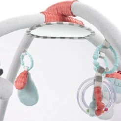 Fehn Activity Speelkleed Nijlpaard Lichtgrijs 110 Cm -Babygyms || hobbelfiguren || vormenstoven Winkel 550x502 3