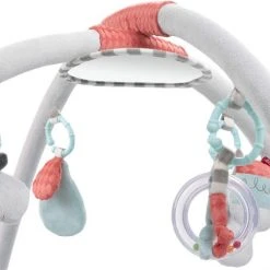 Babygym, Baby Cadeau - Jongen & Meisje, Dierenvriendjes Speelmat, Interactief Speelgoed - Multikleuren. -Babygyms || hobbelfiguren || vormenstoven Winkel 550x502 5