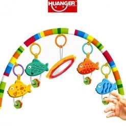 Huanger Babygym Met Speeltjes En Piano Voor Baby 0-2 Jaar - Babymat - Baby Speelmat - Interactief Speelmat -Babygyms || hobbelfiguren || vormenstoven Winkel 550x511 1