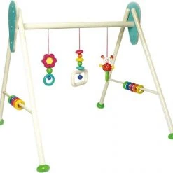 Babygym, Baby Cadeau - Jongen & Meisje, Dierenvriendjes Speelmat, Interactief Speelgoed - Multikleuren. -Babygyms || hobbelfiguren || vormenstoven Winkel 550x513 5