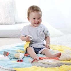 Fehn Speelkleed Bruno 85 X 85 Cm -Babygyms || hobbelfiguren || vormenstoven Winkel 550x514 1