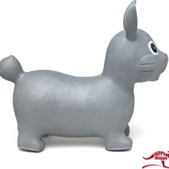 Hippy Skippy Konijn Skippybal - 81 Cm - Grijs -Babygyms || hobbelfiguren || vormenstoven Winkel 550x516 4