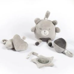 Roba Sammy Speelkleed Met Babygym 85 X 75 Cm Grijs -Babygyms || hobbelfiguren || vormenstoven Winkel 550x519 6