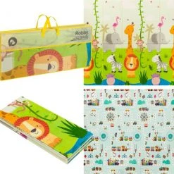 Lionelo Robby - Babygym - 2 In 1 Speelkleed - 5 Speelgoed