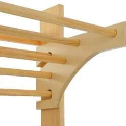 VidaXL Wandklimrek 80x55x220 Cm Hout -Babygyms || hobbelfiguren || vormenstoven Winkel 550x521 1