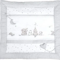 Roba Babygym, Baby Cadeau - Jongen & Meisje, Dierenvriendjes Speelmat, Interactief Speelgoed - Multikleuren.