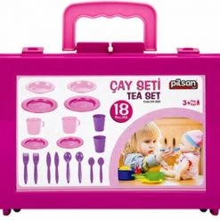 Pilsan-Thee Set-3+ Jaar -18 Stuks -Rollenspel-STEM-Non Toxic -Babygyms || hobbelfiguren || vormenstoven Winkel 550x523