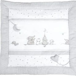 Roba Speelkleed Magic Stars Junior 100 X 100 Cm Katoen Lichtgrijs